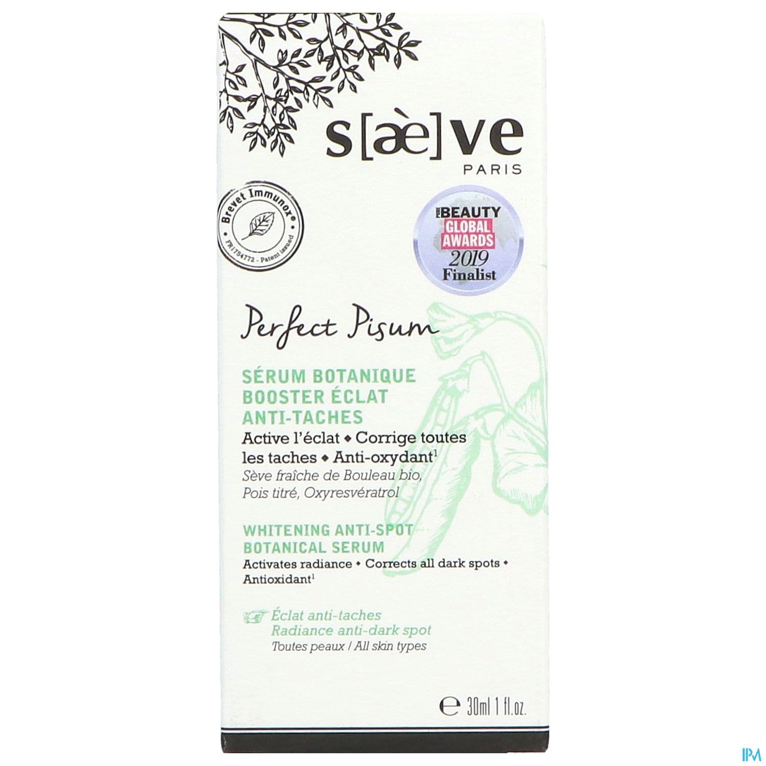 SAEVE PERFECT PISUM SER BOOST 30ML