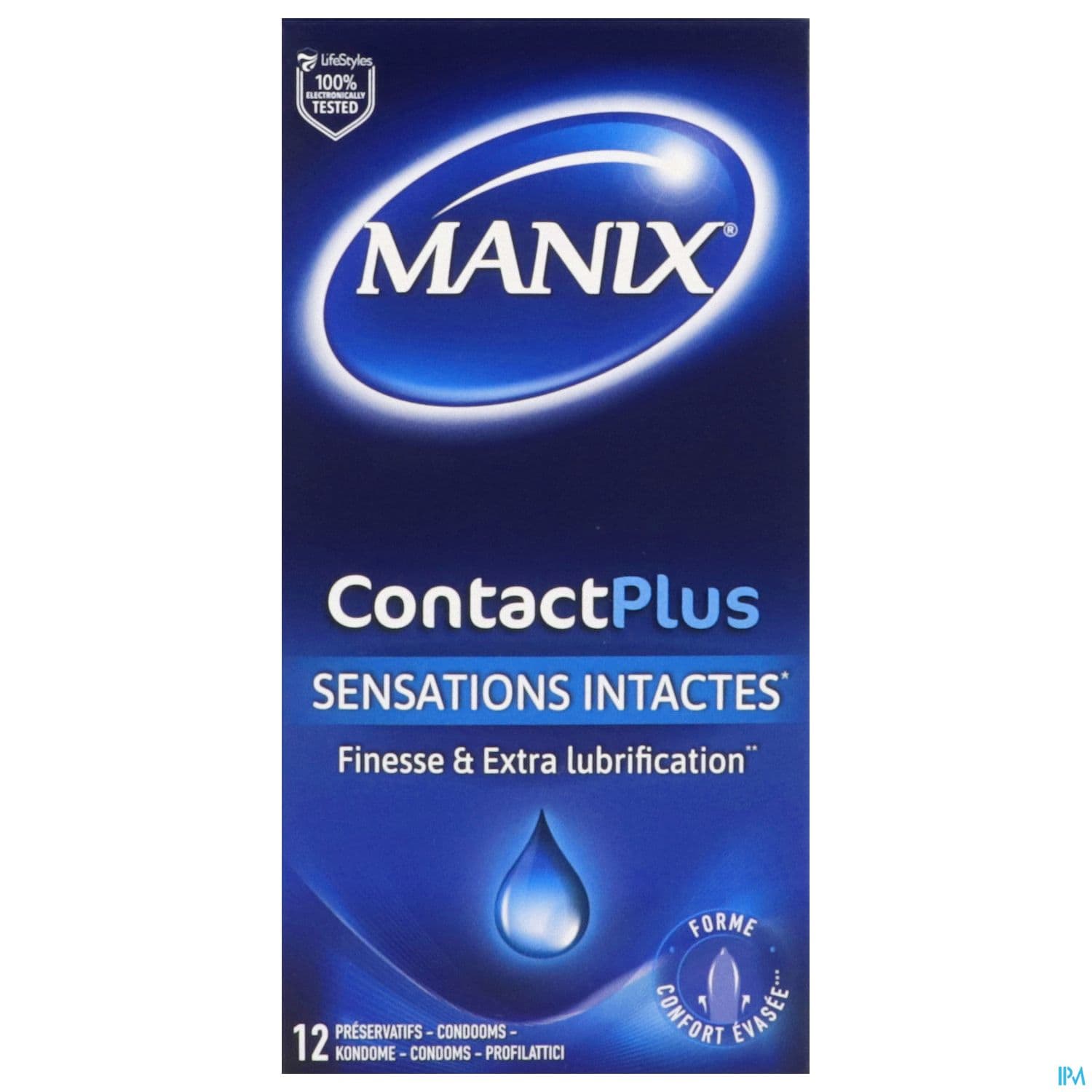 Manix Contact Plus Preservatif 12