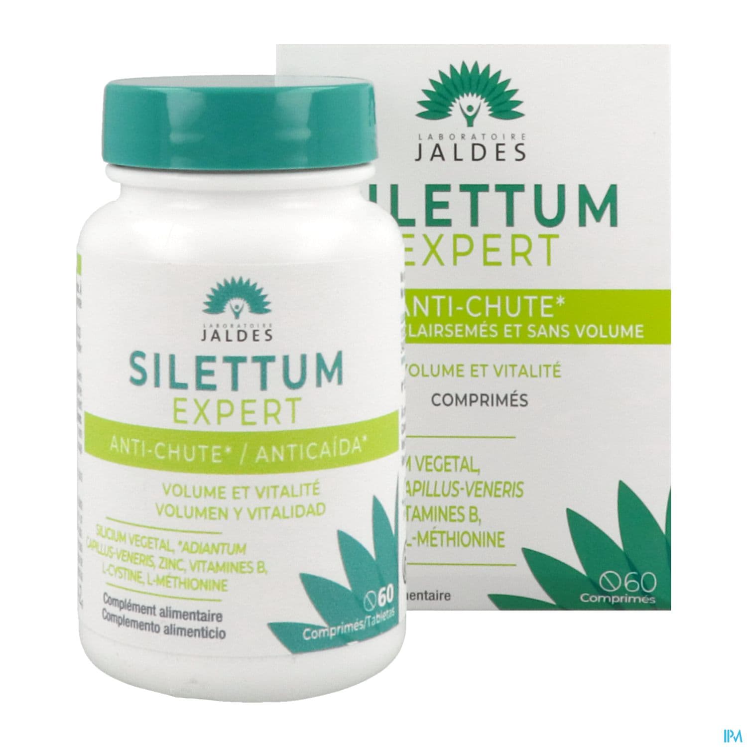 Jaldes Silettum Expert Antichute Cheveux Gelule 60