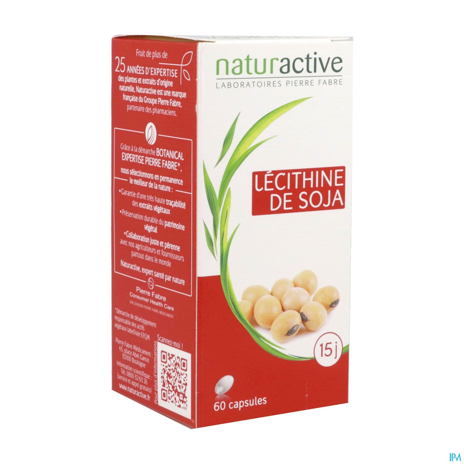 NATURACTIVE LECITHINE SOJA CAPS 60