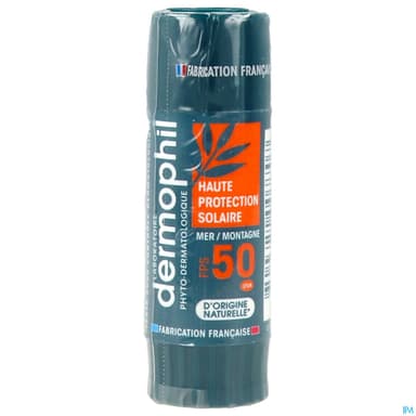 Dermophil Indien Stick Levres Haute Protection Solaire Fps 50 4g