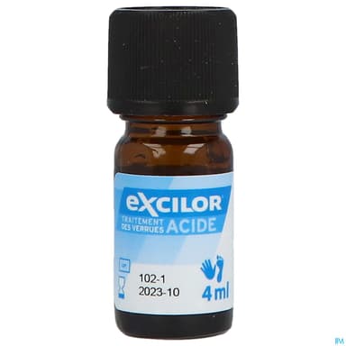 EXCILOR VERRUE ACIDE 4ML