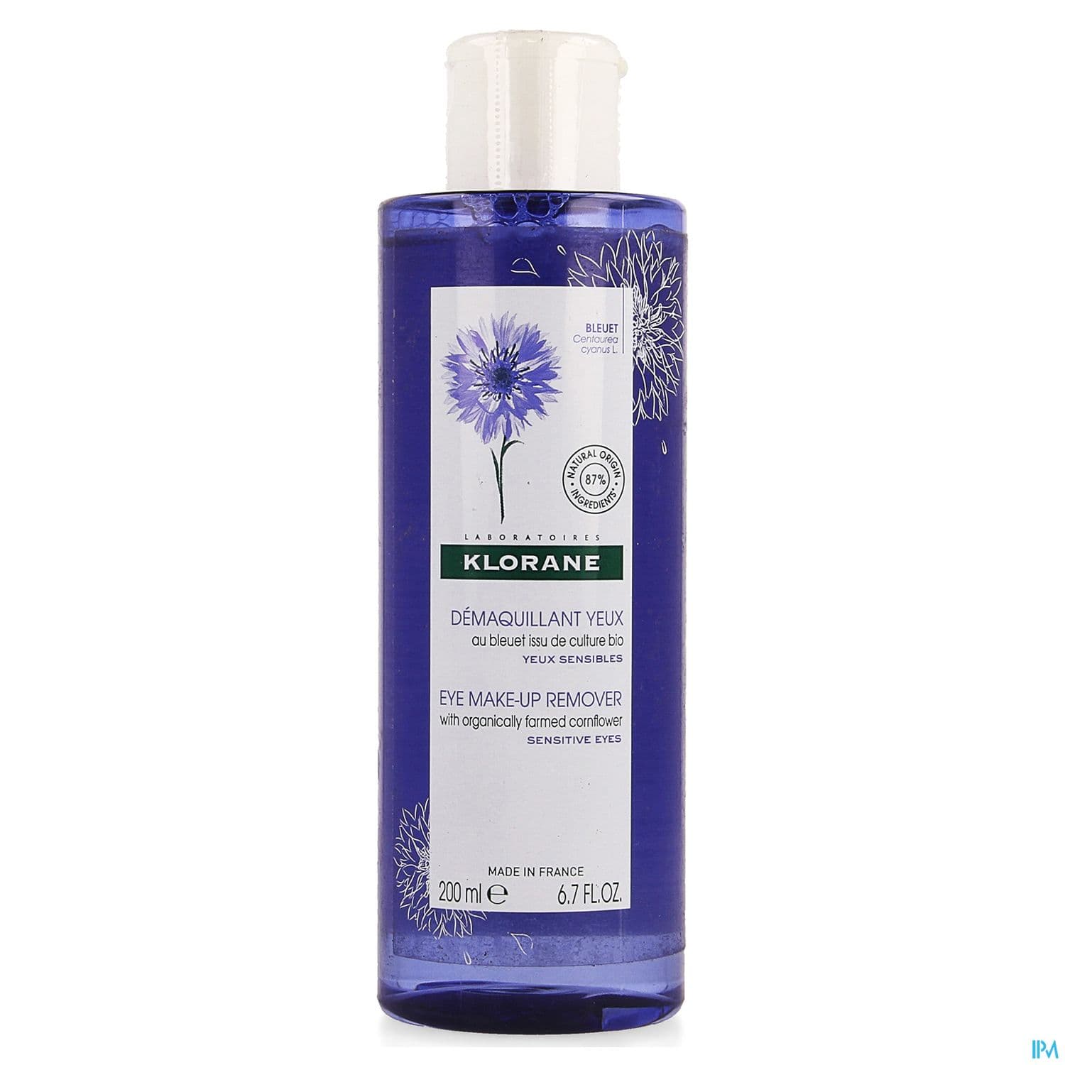 KLORANE DEMAQ YEUX BLEUET 200ML