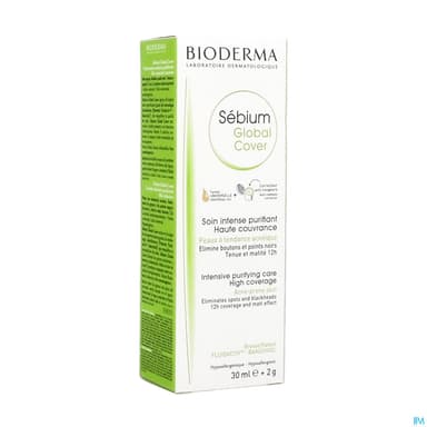 SEBIUM GLOBAL COVER TEINTE 30ML