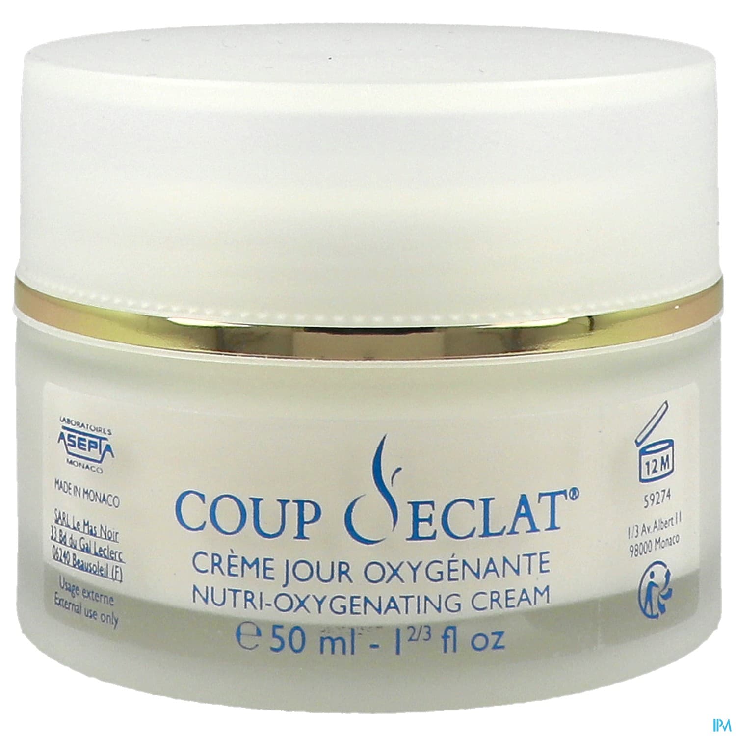 Coup D'eclat Creme Jour Oxygenante 50ml