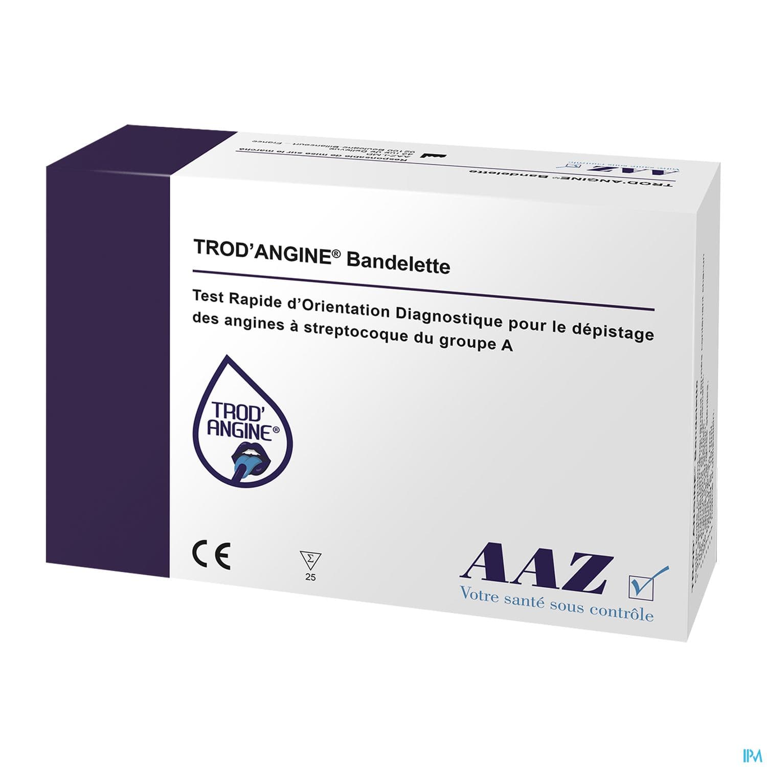 Aaz Trod'angine+ Bandelette 25 — Pharmacie Lafayette Daloy