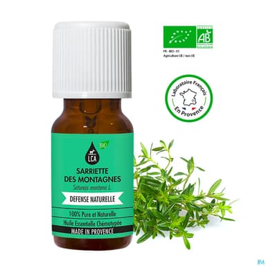 Lca Huile Essentielle De Sarriette Des Montagnes Bio 5ml