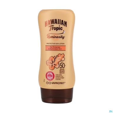 Hawaiian Tropic Lotion Protectrice Luminosity Spf50 180ml