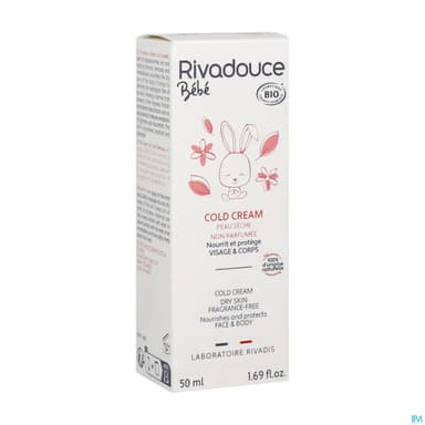 Rivadouce Bebe Cold Cream Bio 50ml