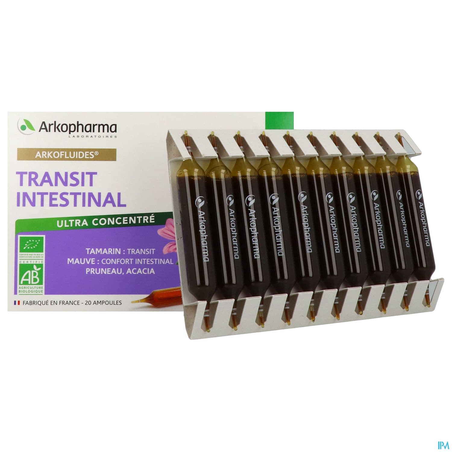 ARKOFL TRANSIT BIO AMP 20 X10ML