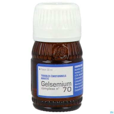Lehning Complexe 70 Gelsemium Solution Buvable 30ml
