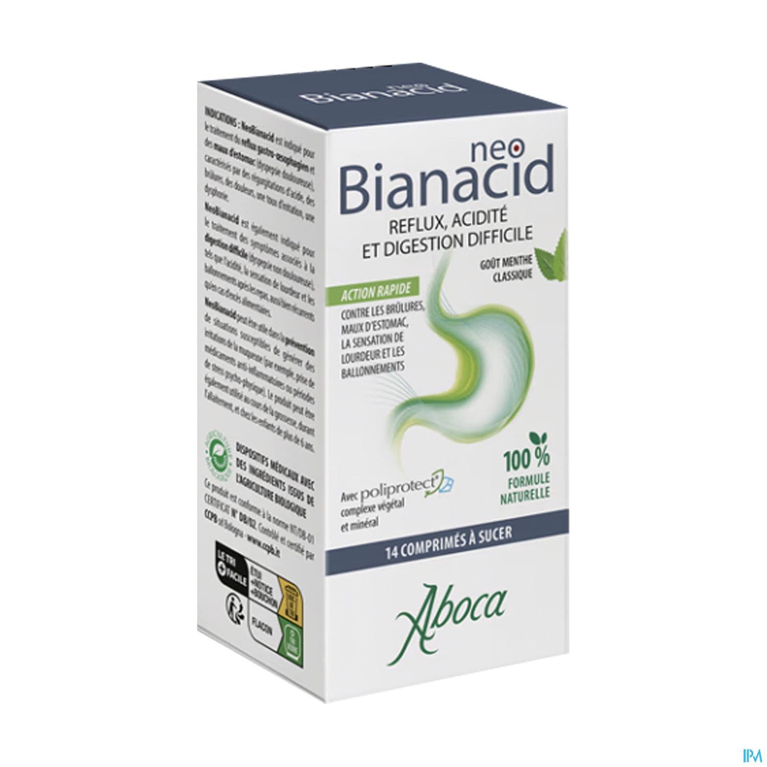 Aboca Neobianacid Acidite Reflux Comprime A Sucer Citron 14