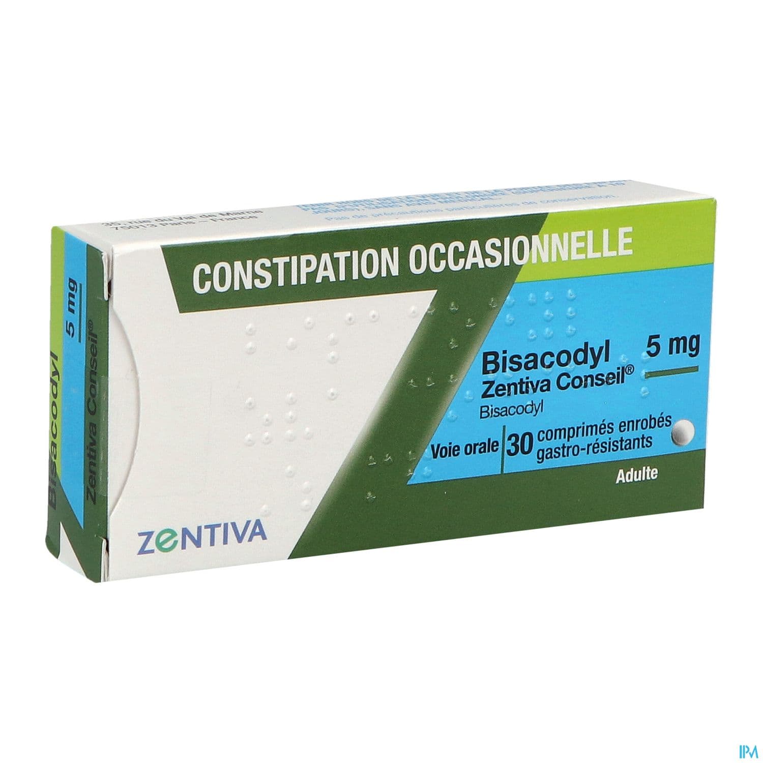 BISACODYL 5MG ZTV CONS CPR 30