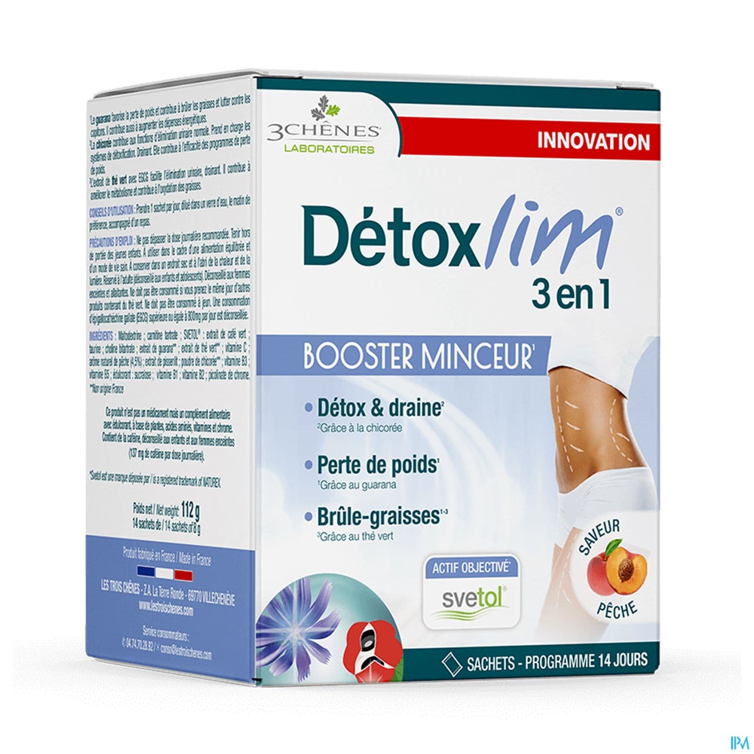3 CHENES DETOXLIM 4EN1 SACH 14