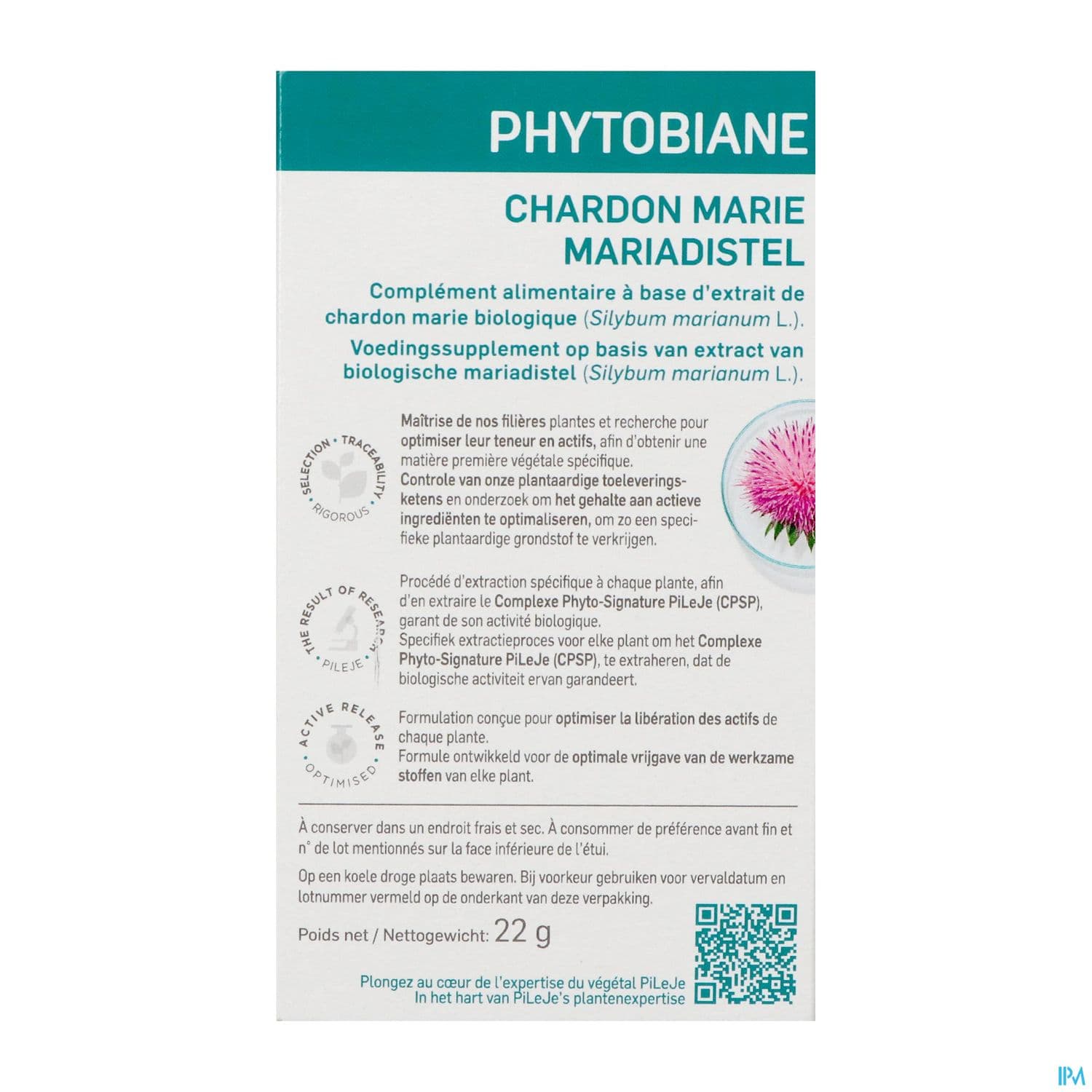 PHYTOBIANE CHARDON MARIE CPR LP 30