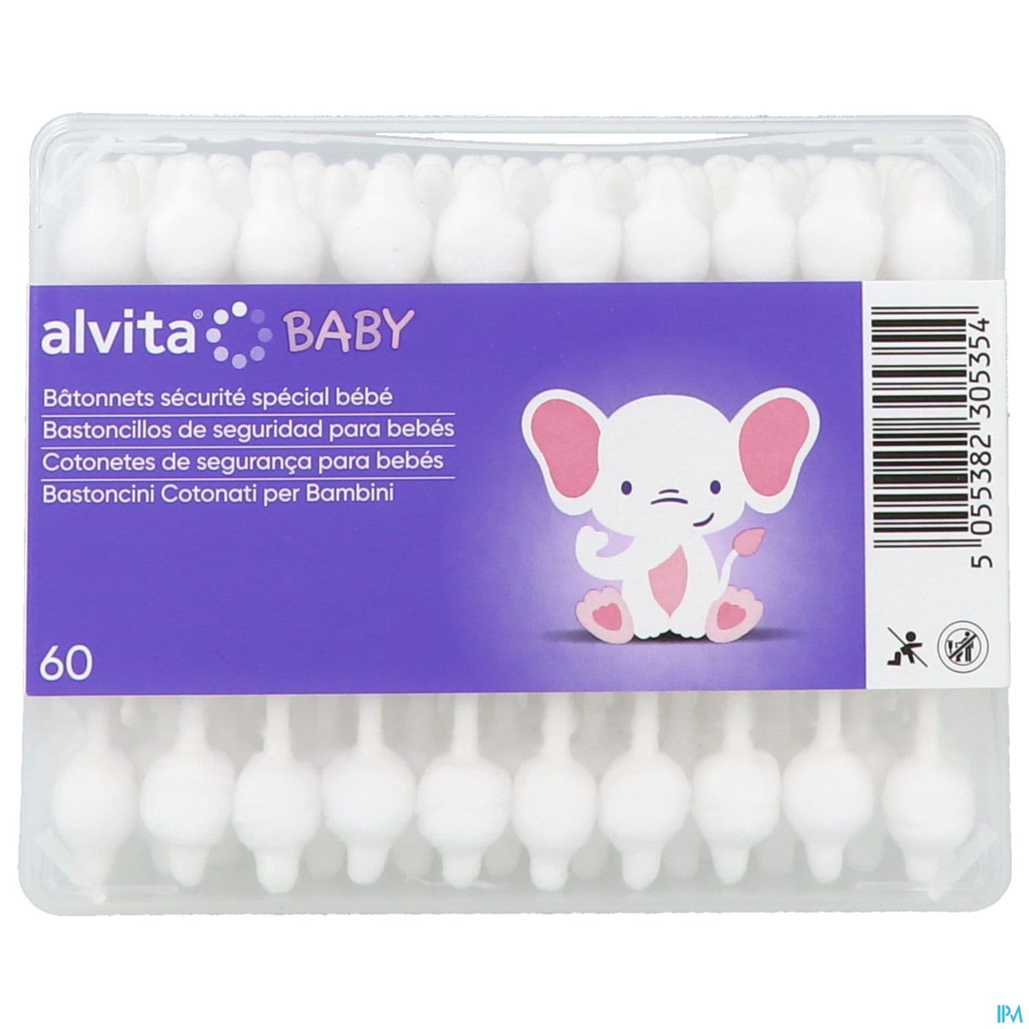 BATONNET ALVITA SECUR BB PAPIER 60