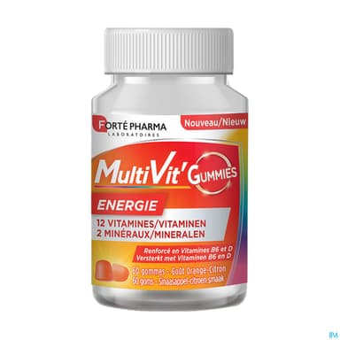 MULTIVIT'GUMMIES ENERGIE GOM 60