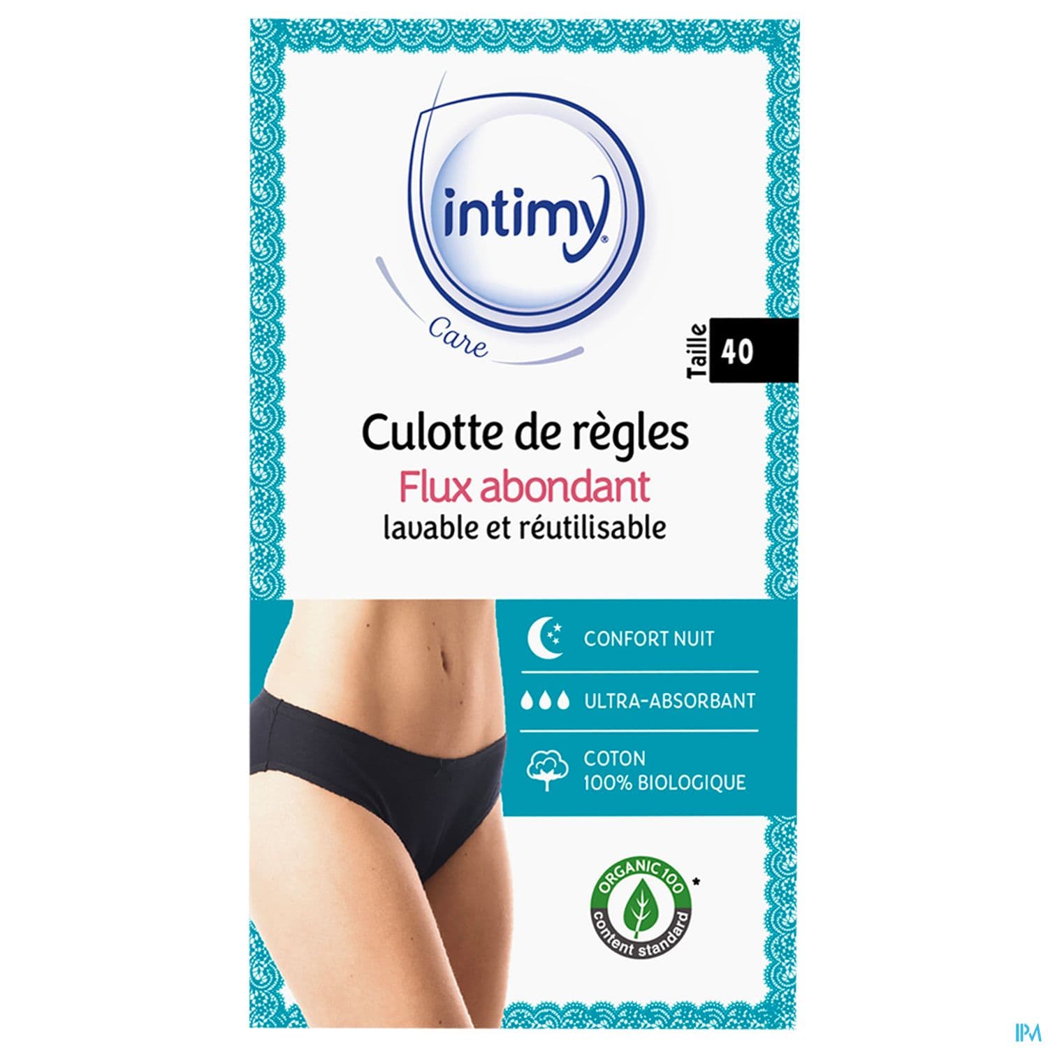 Intimy Care Culotte De Regles Flux Abondant T40