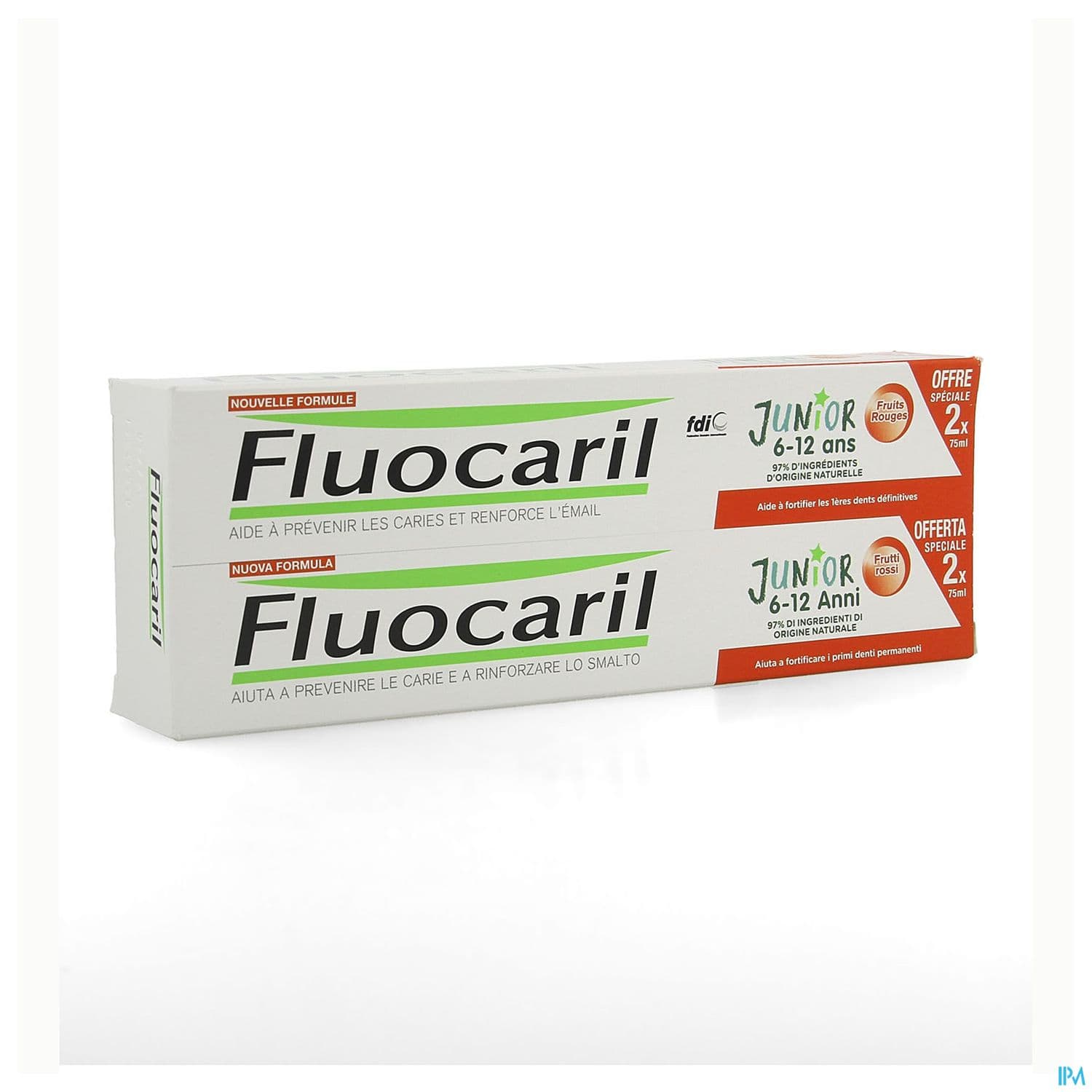 FLUOCARIL JUNIOR GEL FR RGE 2X75ML