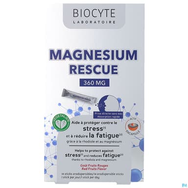 BIOCYTE MAGNES RESCUE 360MG SACH14