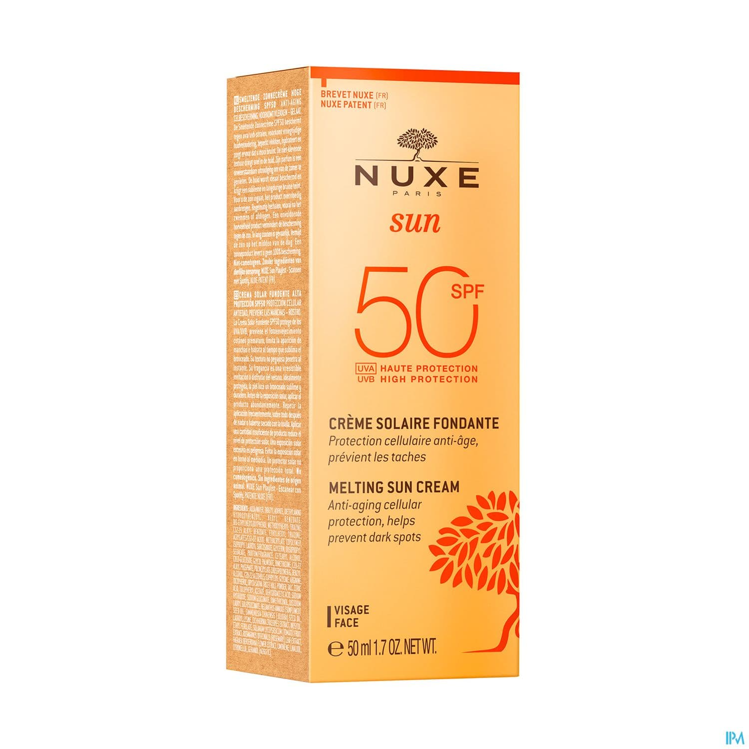 NUXE SUN CR FONDAN VIS SPF50 50ML
