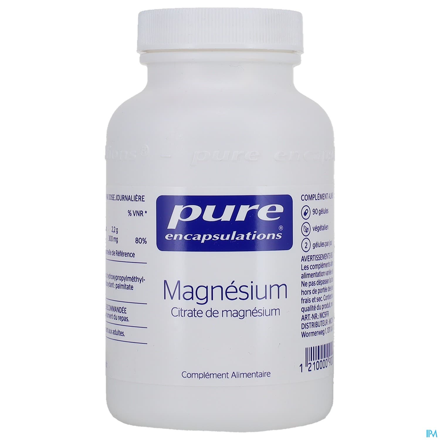 PURE ENCAPSULAT CIT MAGNES CAPS 90