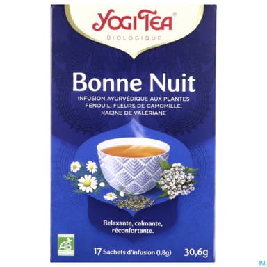 YOGI TEA BONNE NUIT SACH 17