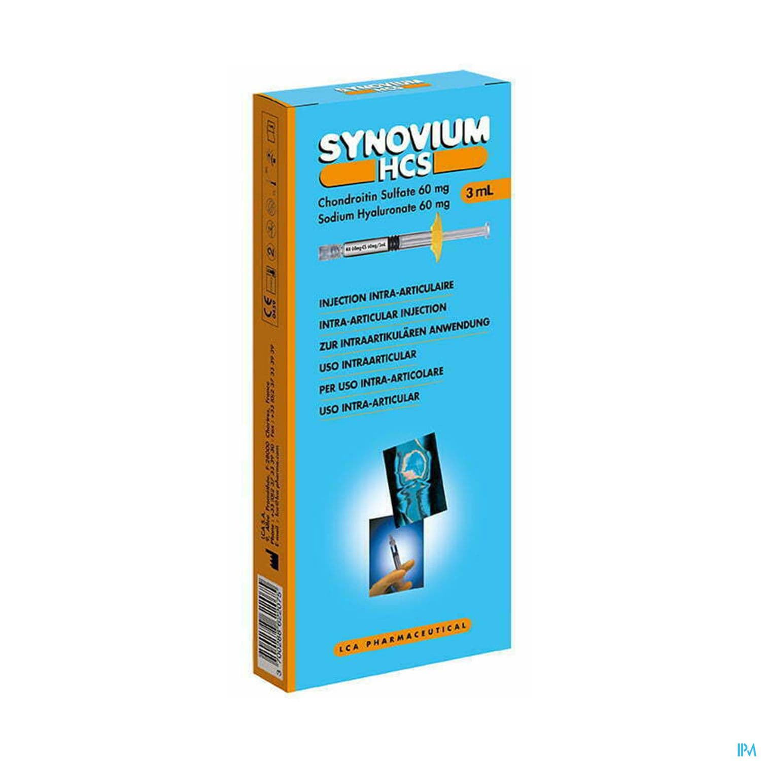 SYNOVIUM HCS SOL INJ 3ML SERING 1