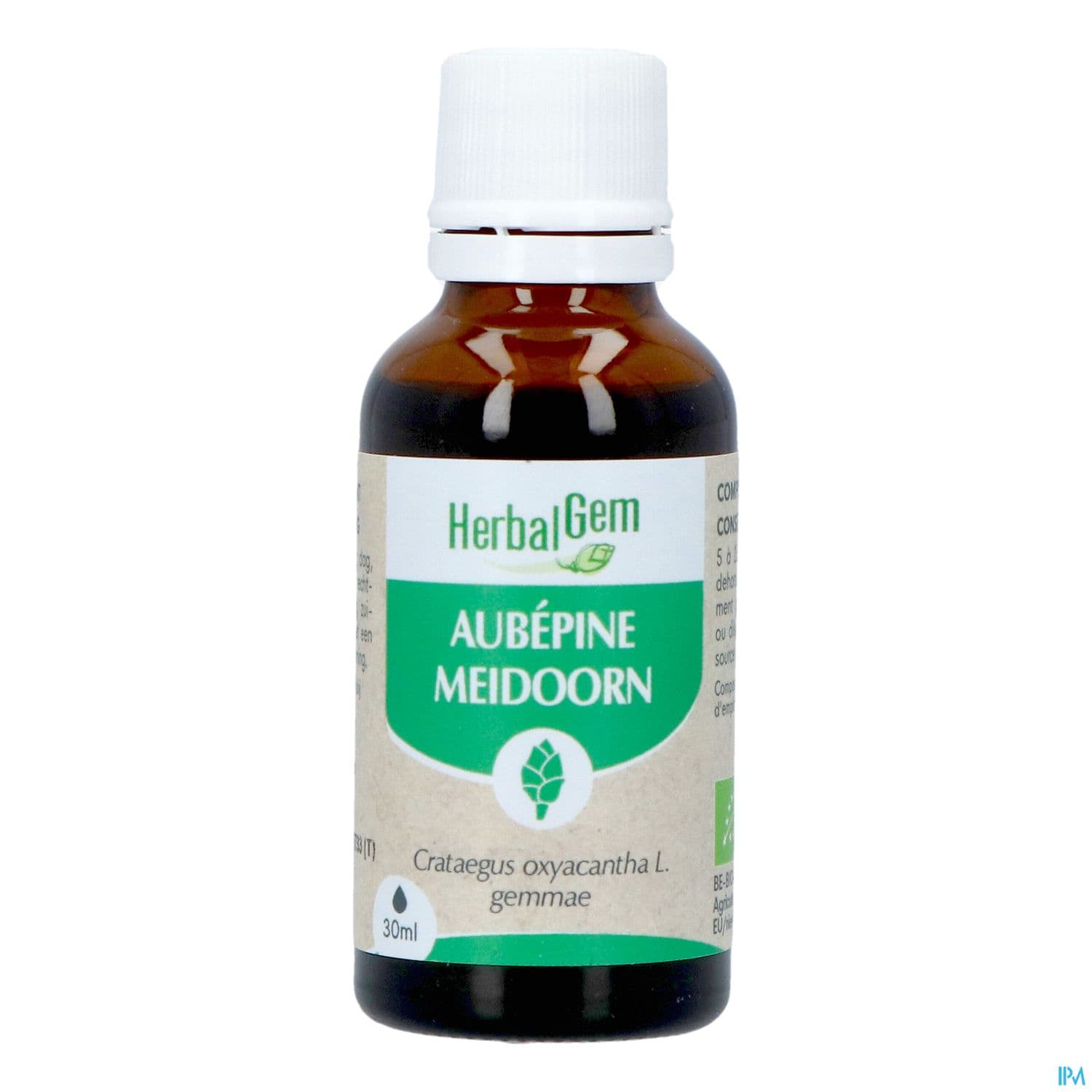 Herbalgem Aubepine Bourgeon Macerat Glyc Bio 30ml