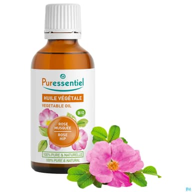 Puressentiel Huile Vegetale Bio Rose Musquee 50ml