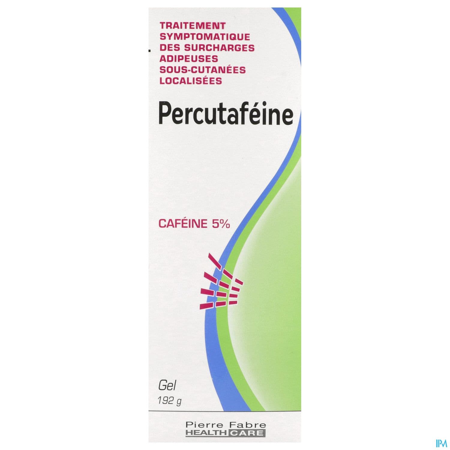 PERCUTAFEINE 5% GEL TUB 192G
