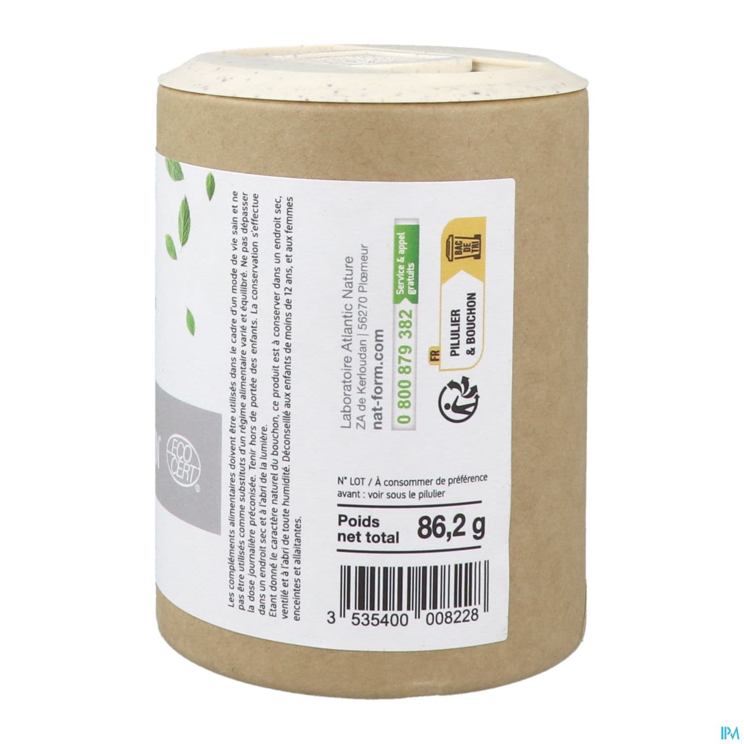 Nat Et Form Ecoresponsable Huile Onagre Bio Capsule 120