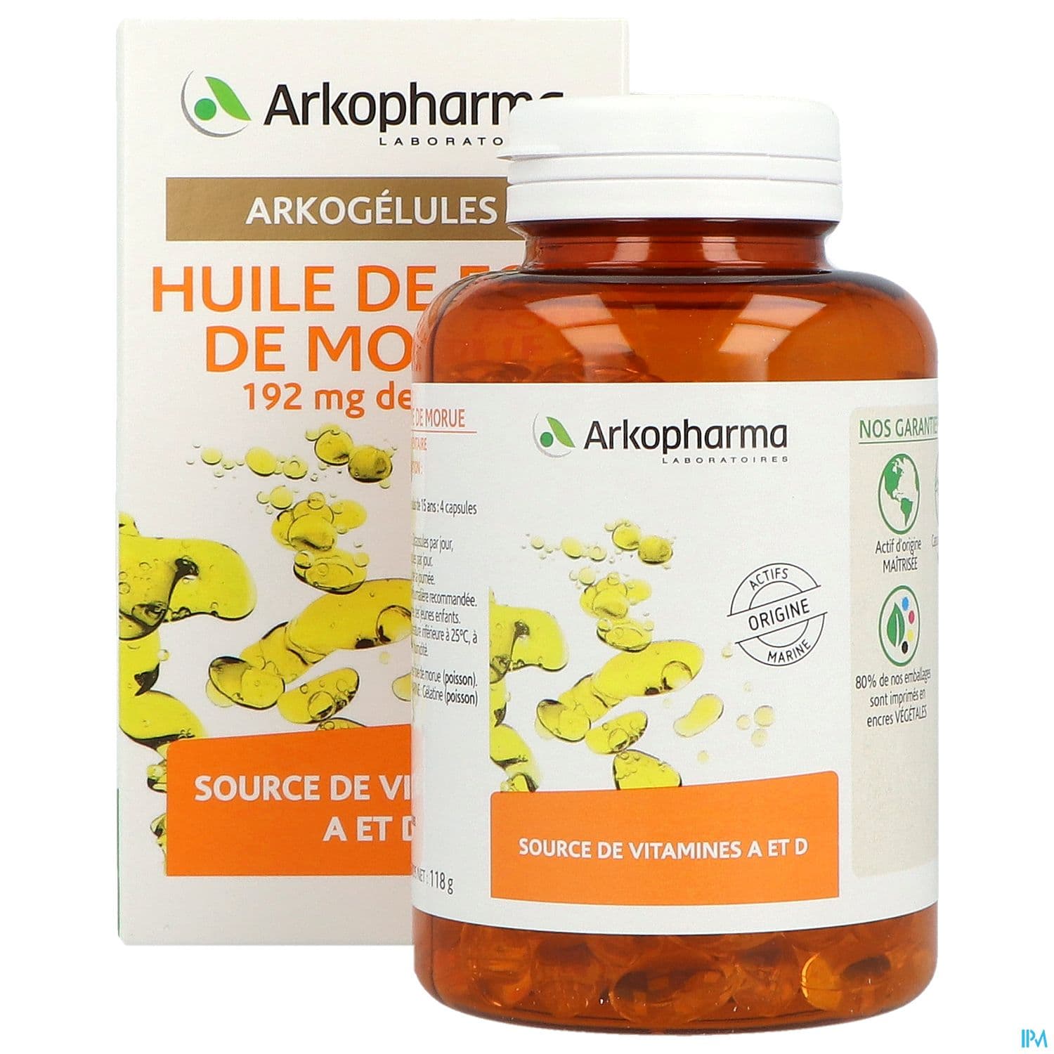 ARKOG HUILE FOIE MOR CAPS 220