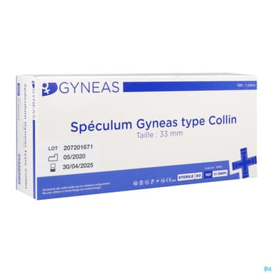 GYNEAS SPECUL T COLLIN 33MM