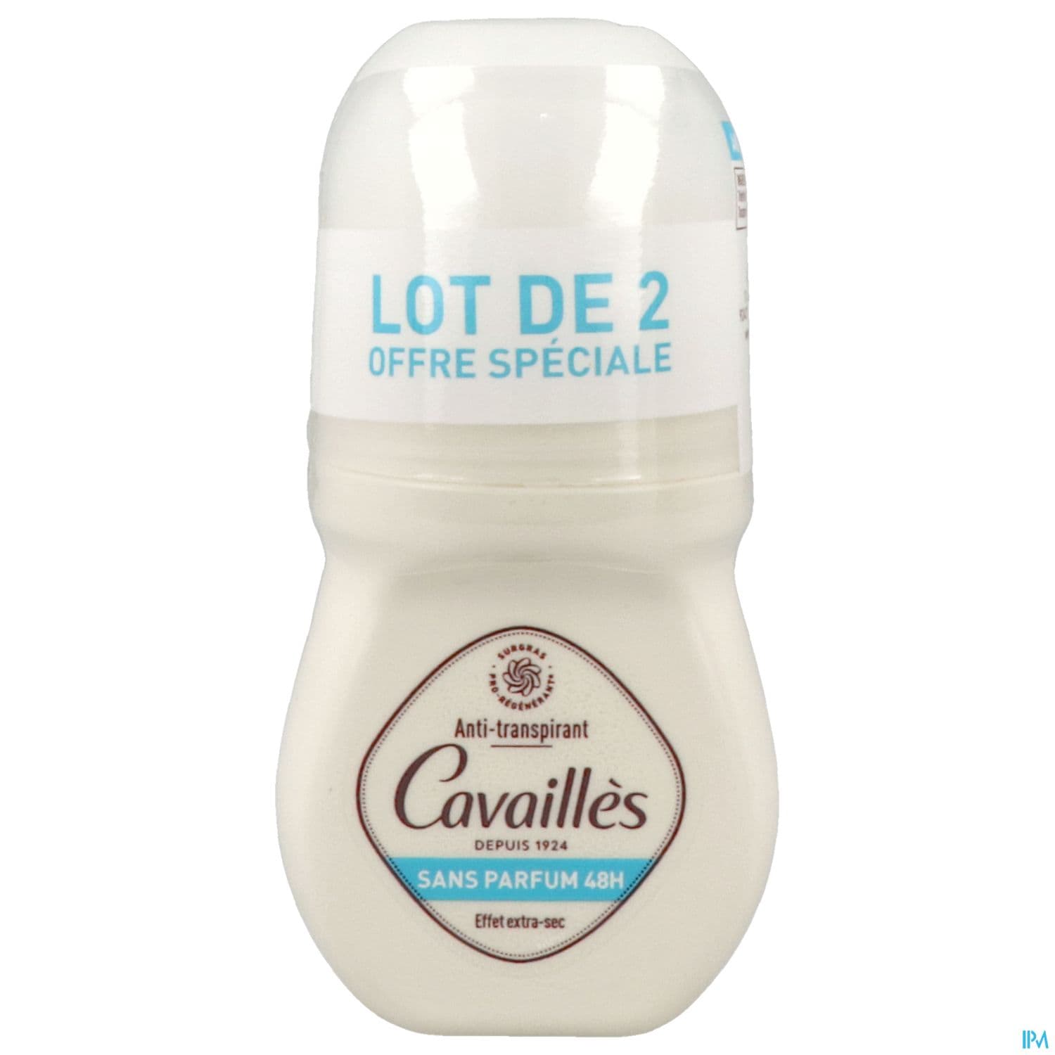 Roge Cavailles Deodorant Sans Parfum 48h Roll On 50ml X2