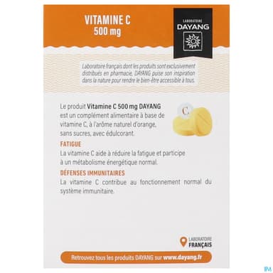 DAYANG VITAMINE C 500MG CPR 20
