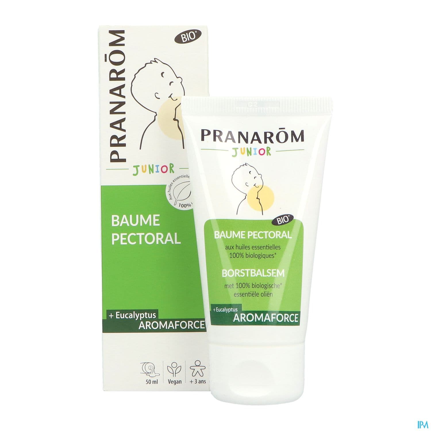 Pranarom Aromaforce Junior Baume Pectoral Bio 50ml