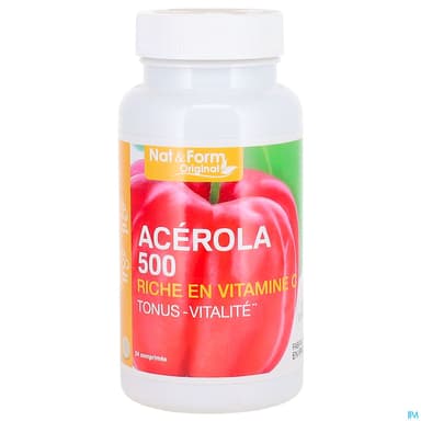 NAT&FORM ACEROLA 500 CPR 24