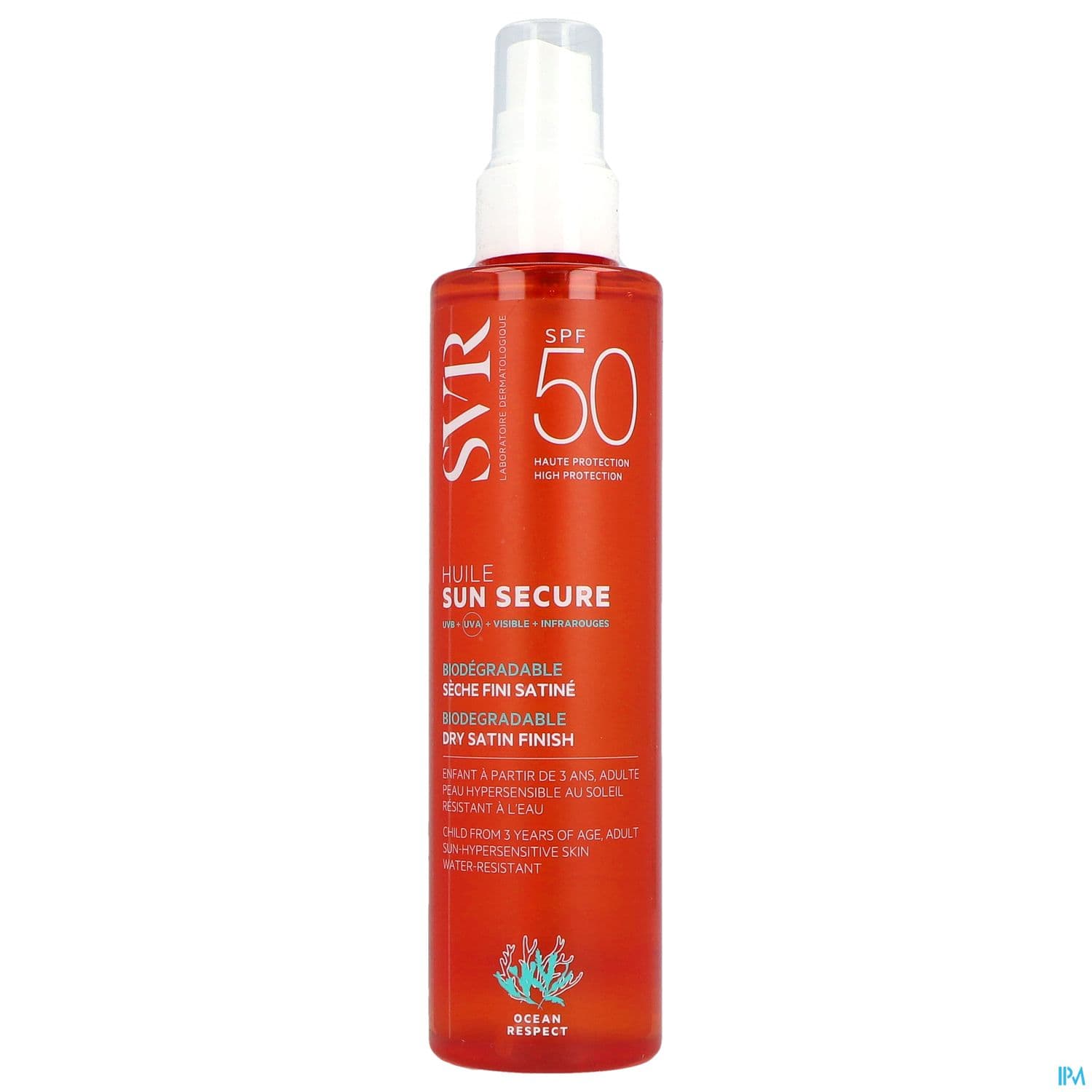 SVR SUN SECURE HLE COR SPF50 200ML