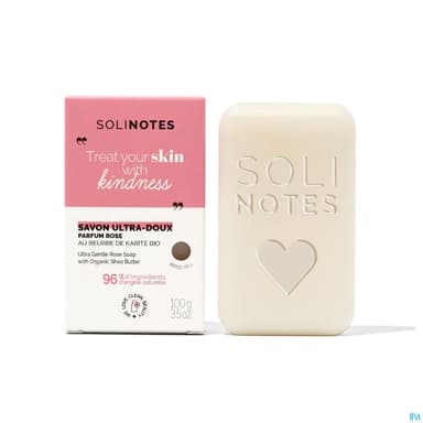Solinotes Savon Solide Rose 100g