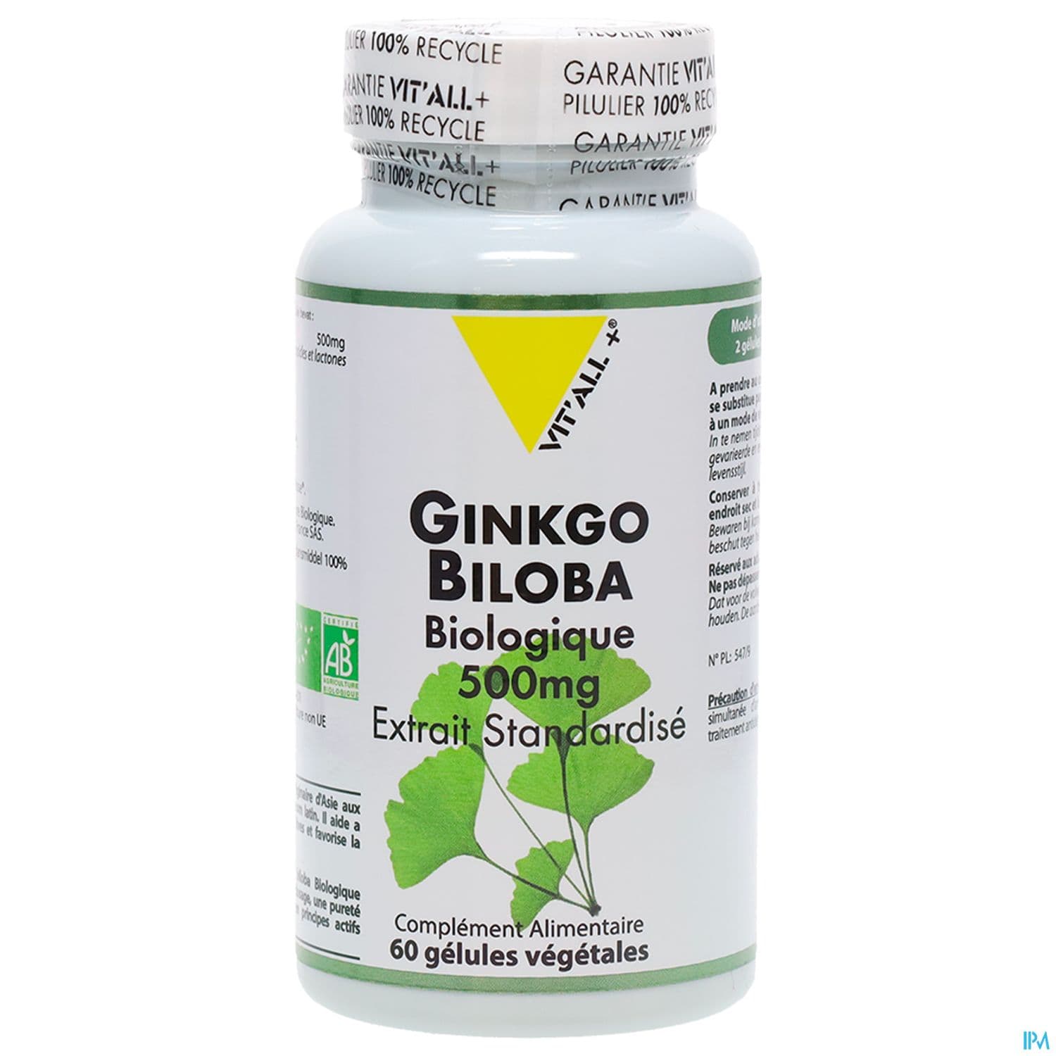 VIT ALL+ GINKGO BILOBA GELUL 60