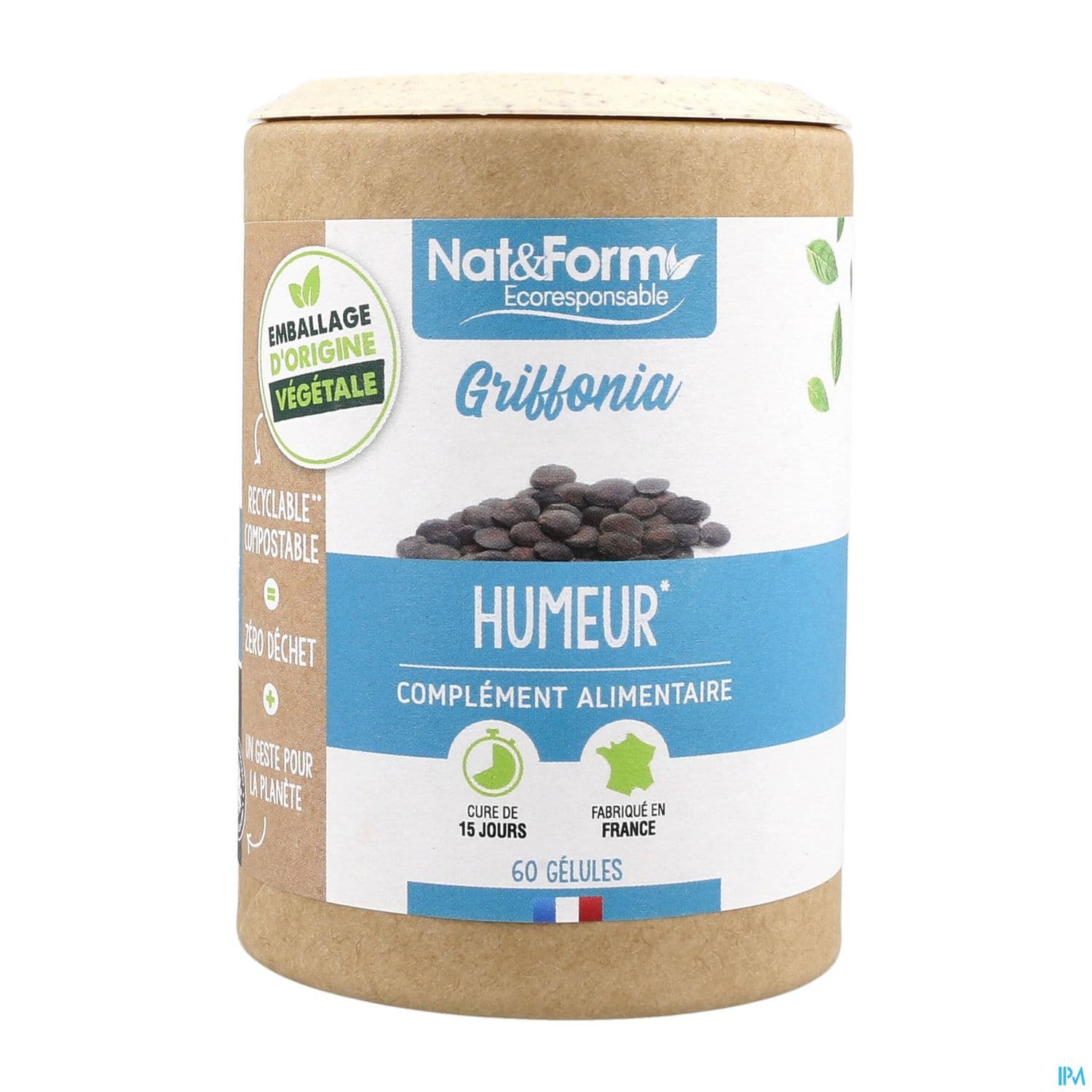 Nat Et Form Ecoresponsable Griffonia Gelule 60