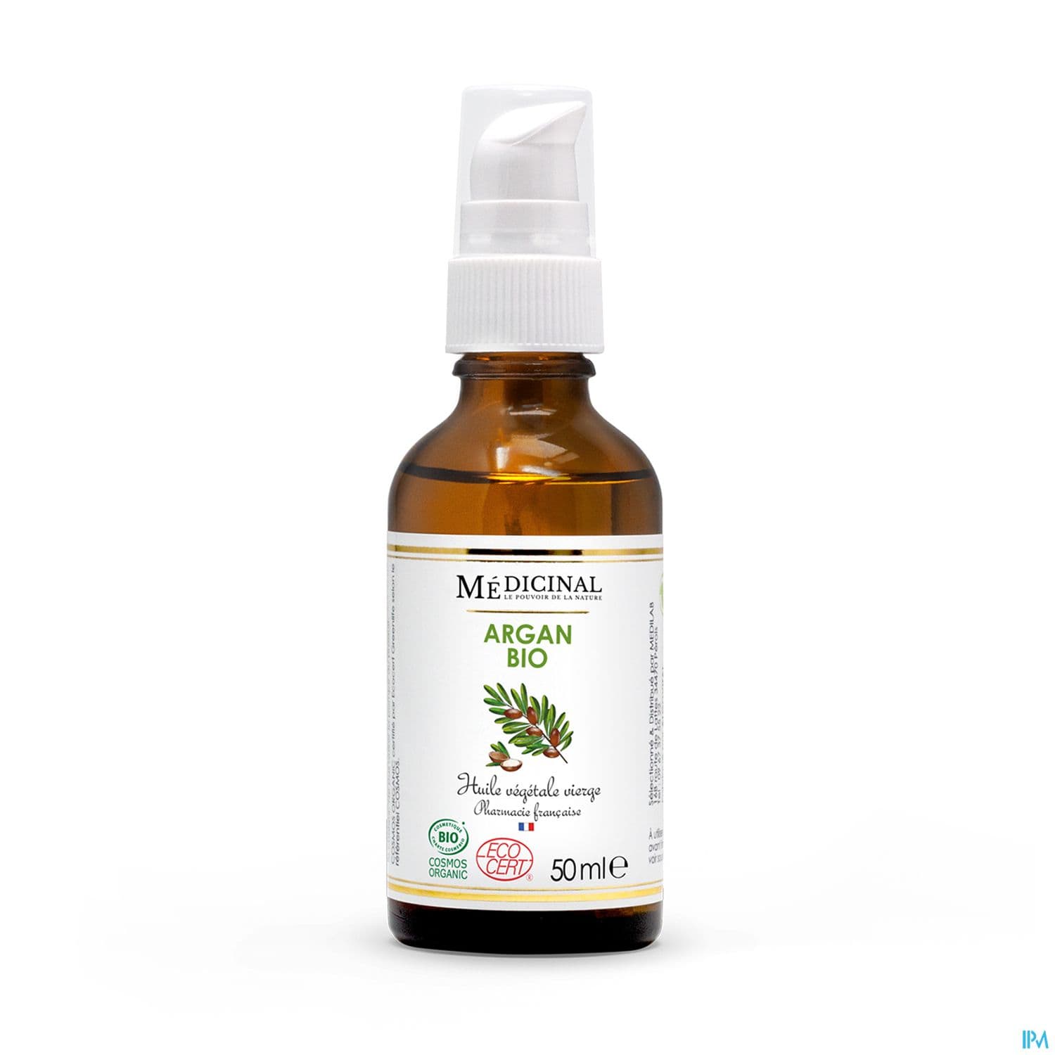 Medicinal Huile Vegetale Bio Argan 50ml — Pharmacie Bellevue Limoges