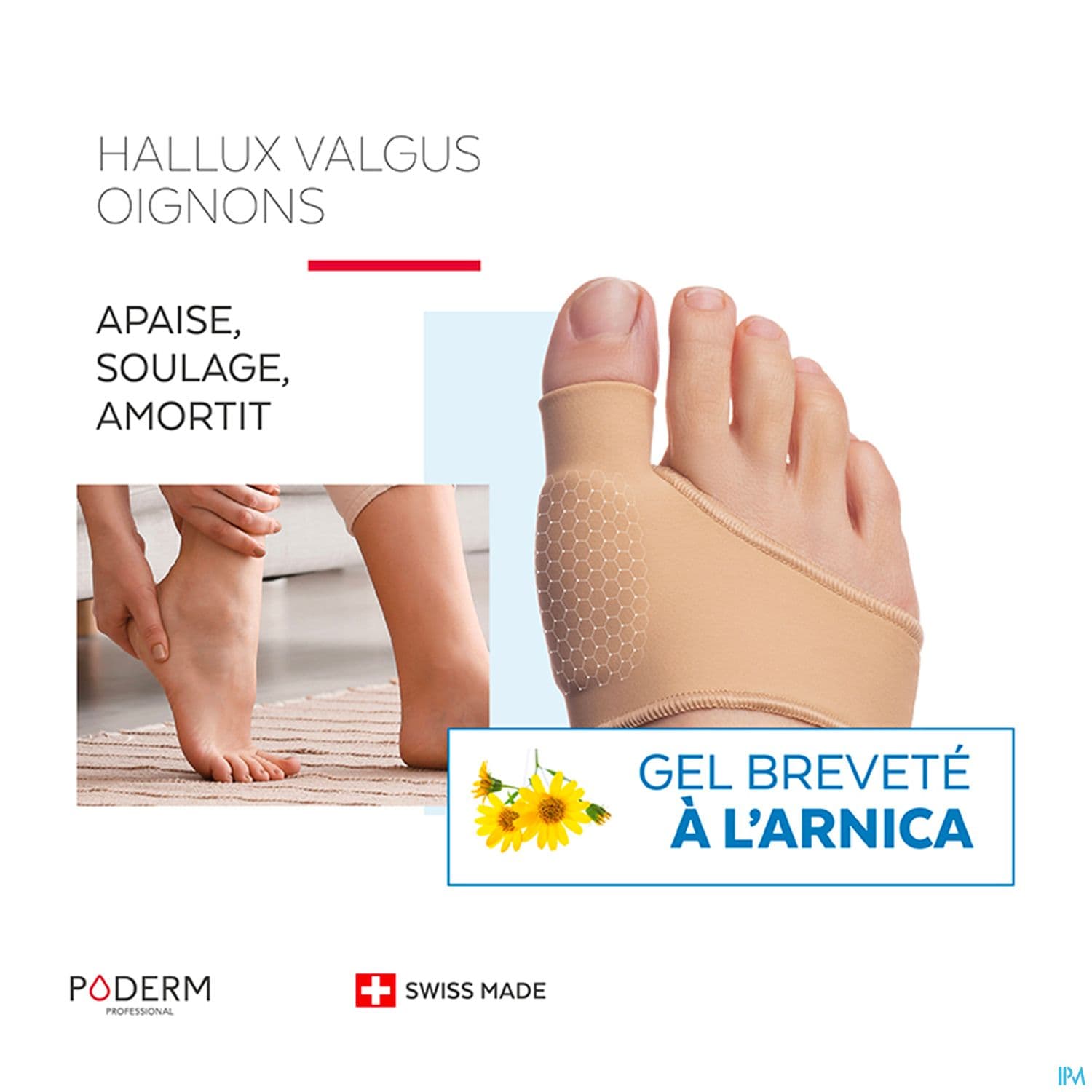 PODERM HALLUX VALGUS OIGNON TU
