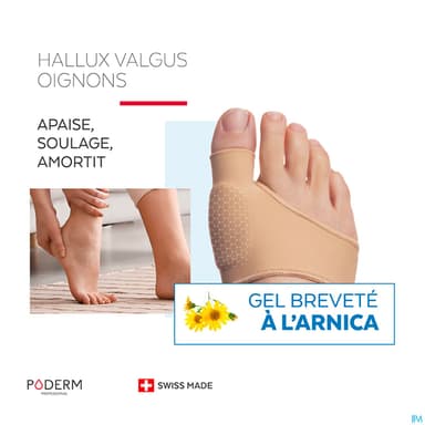 PODERM HALLUX VALGUS OIGNON TU
