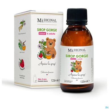 Medicinal Sirop Gorge Enfant 125ml