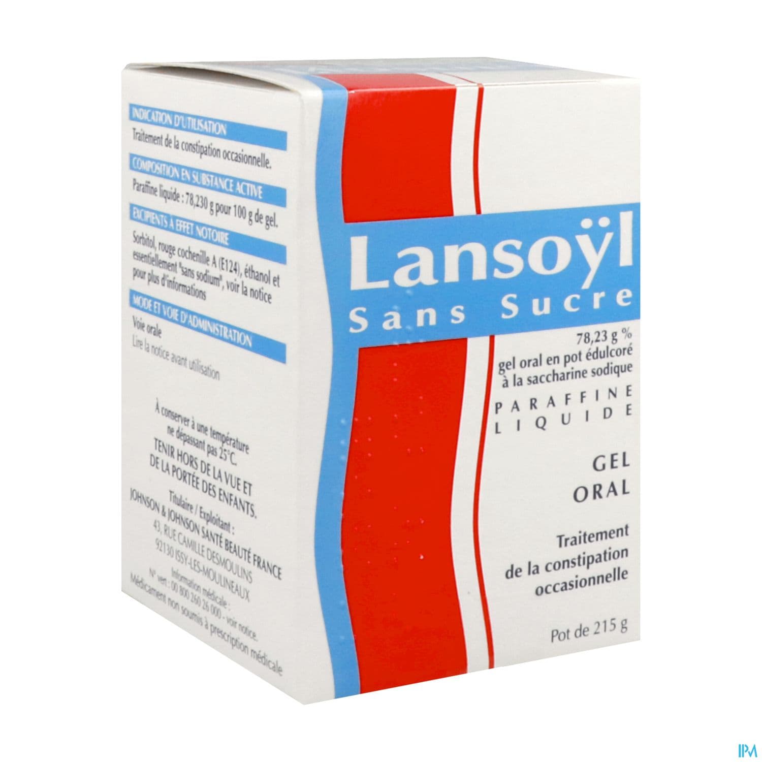 LANSOYL FRAMBOISE S/S POT 215G