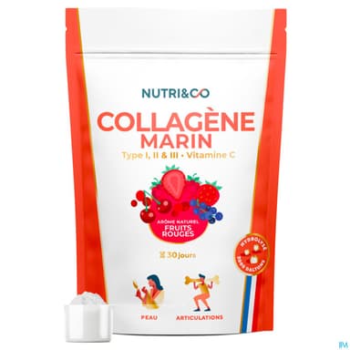 NUTRI&CO COLLAGENE FRUIT RGE 180G