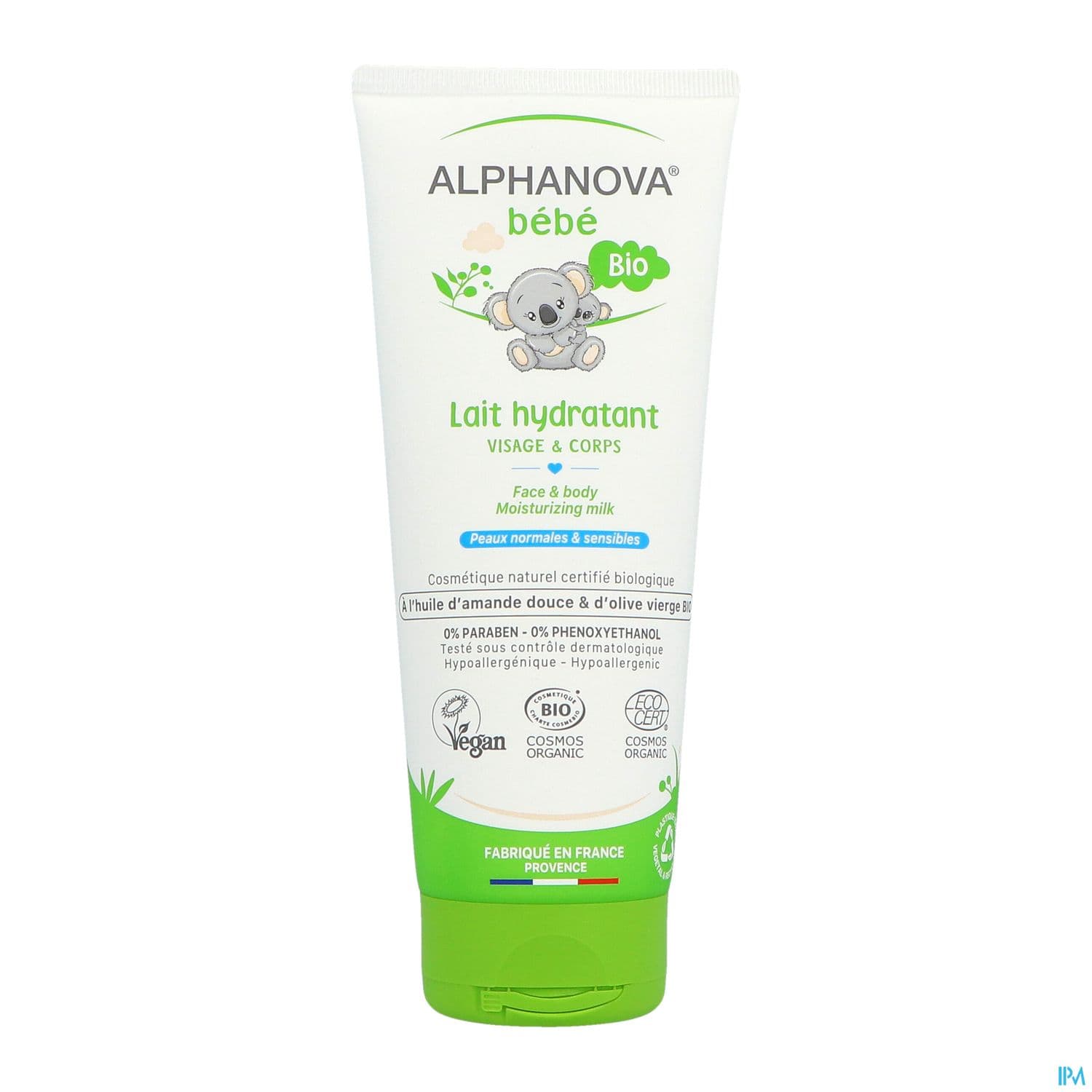 Alphanova Bebe Lait Hydratant Visage Et Corps Bio 200ml