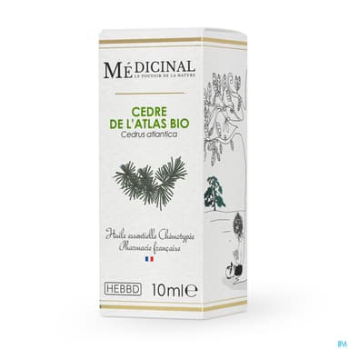 Medicinal Huile Essentielle Cedre Atlas Bio 10ml
